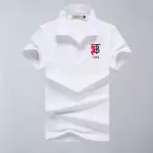 hommes burberry t-shirt polo new season bet pony blanc